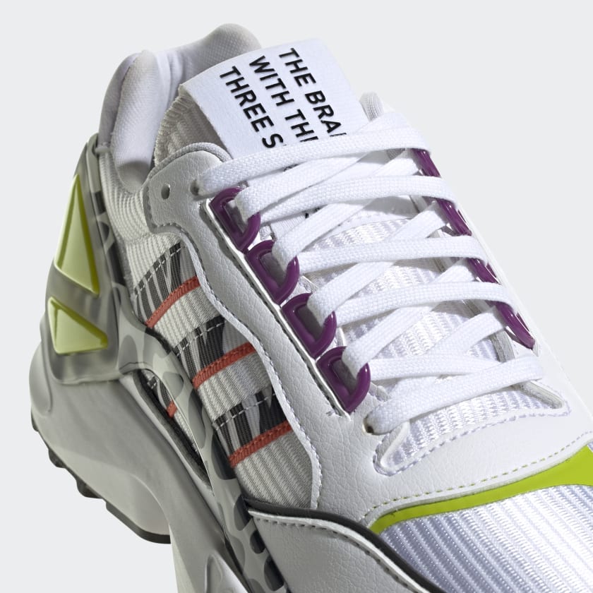 Women's ADIDAS Sneakers ZX Wavian in White and Animal Print