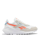 Scarpe Donna REEBOK Sneakers linea CL Legacy AZ colore Bianco Beige e Arancio