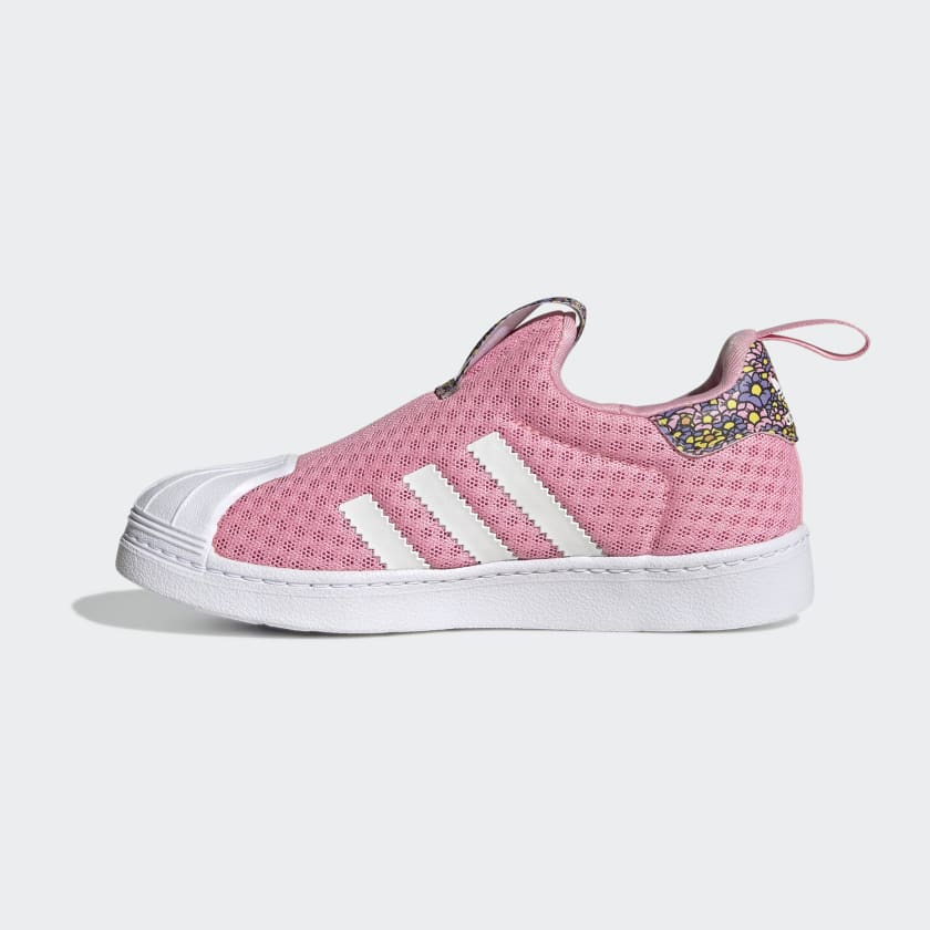 Adidas superstar slip on womens Pink online