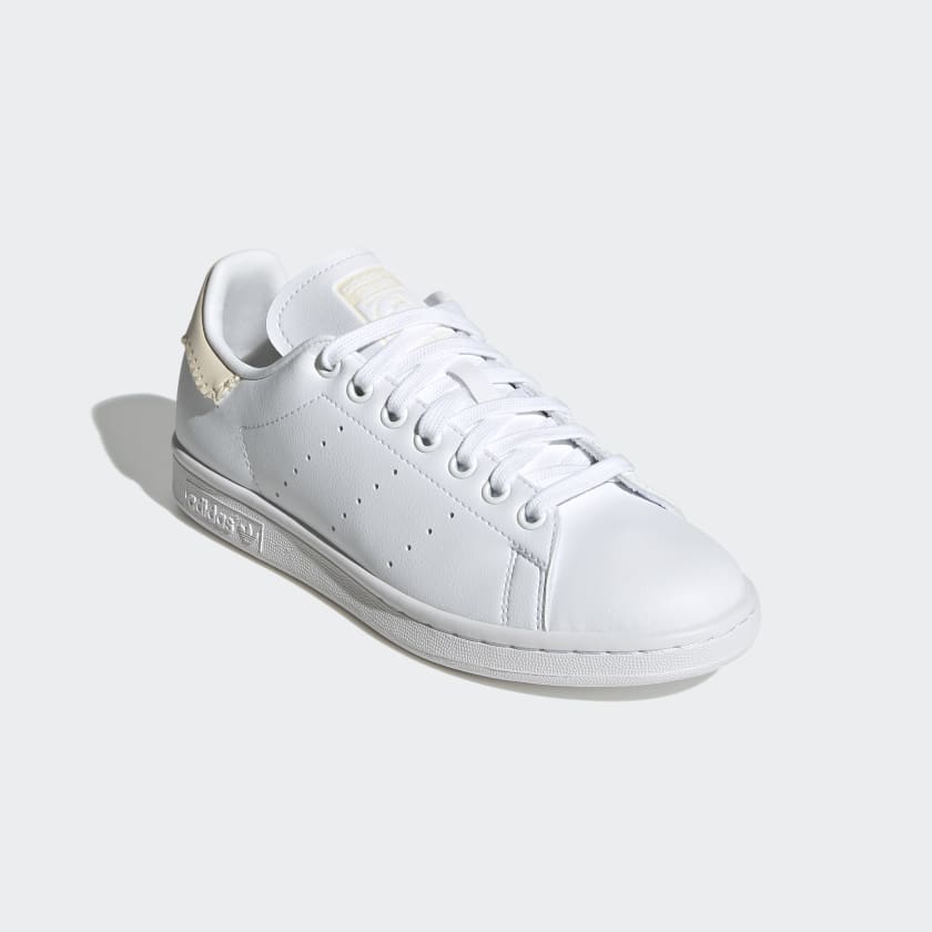 Scarpe Donna ADIDAS Sneakers linea Stan Smith colore Bianco e Ecru