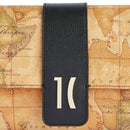 Baguette-Damentasche mit Schultergurt 1A Classe Alviero Martini Idol Bag-Linie mit Geo Classic-Print und Schwarz GZ07