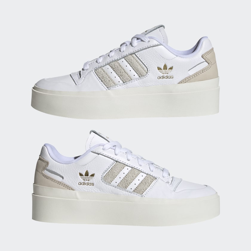 Scarpe Donna ADIDAS Sneakers linea Forum Bonega W colore White e Orbit Grey