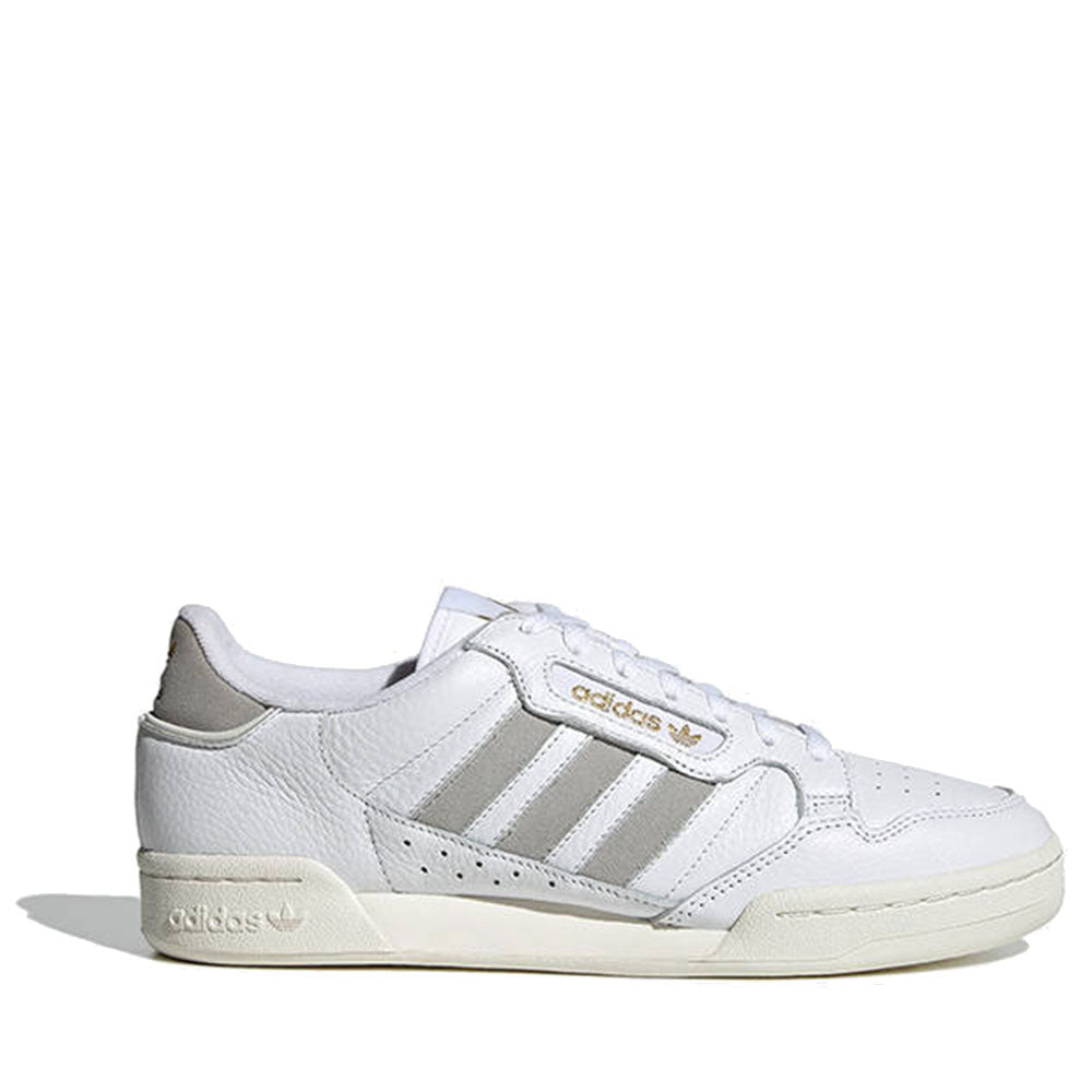 Scarpe Uomo ADIDAS Sneakers linea Continental 80 Stripes Bianco e Grigio