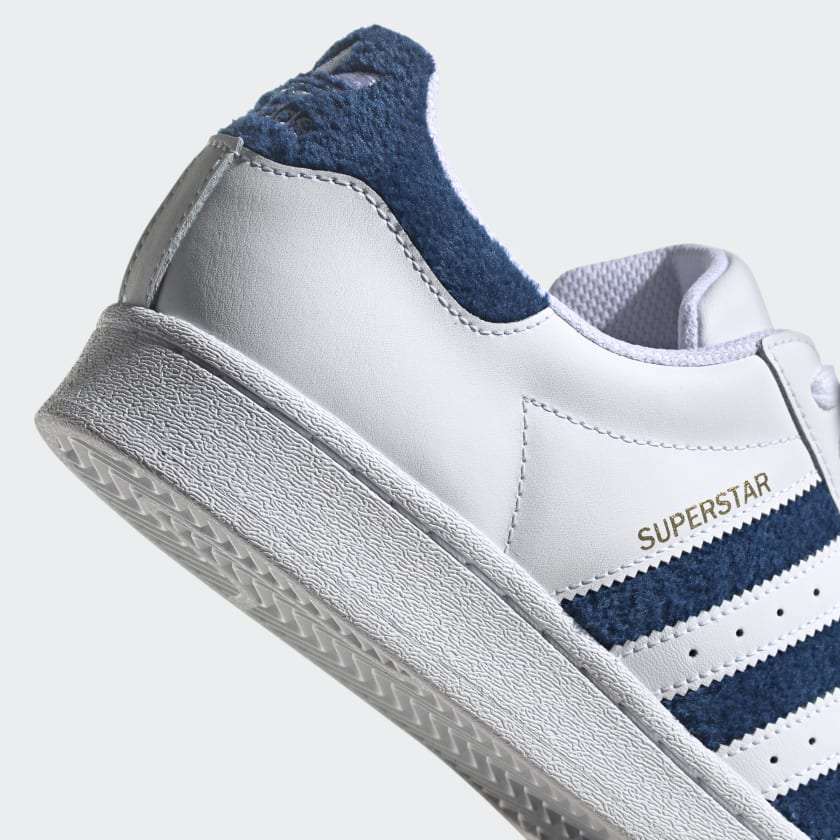 Scarpe ADIDAS Sneakers Uomo linea Superstar in Pelle colore Bianco