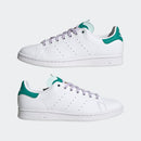 Scarpe Donna ADIDAS Sneakers linea Stan Smith colore Bianco Viola e Verde