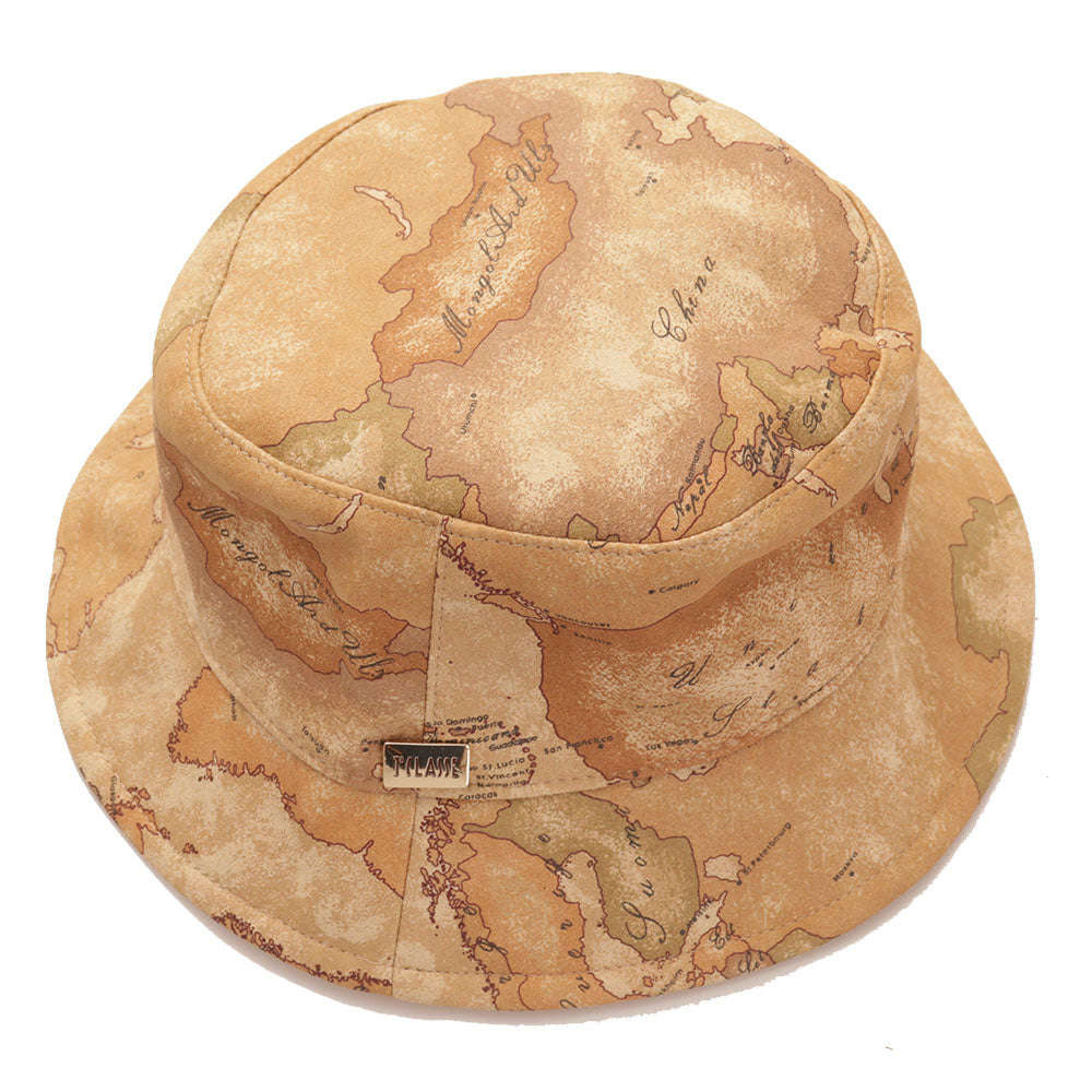 Alviero Martini 1A Classe Cloche Hut in Eco-Nabuk Geo Classic H317