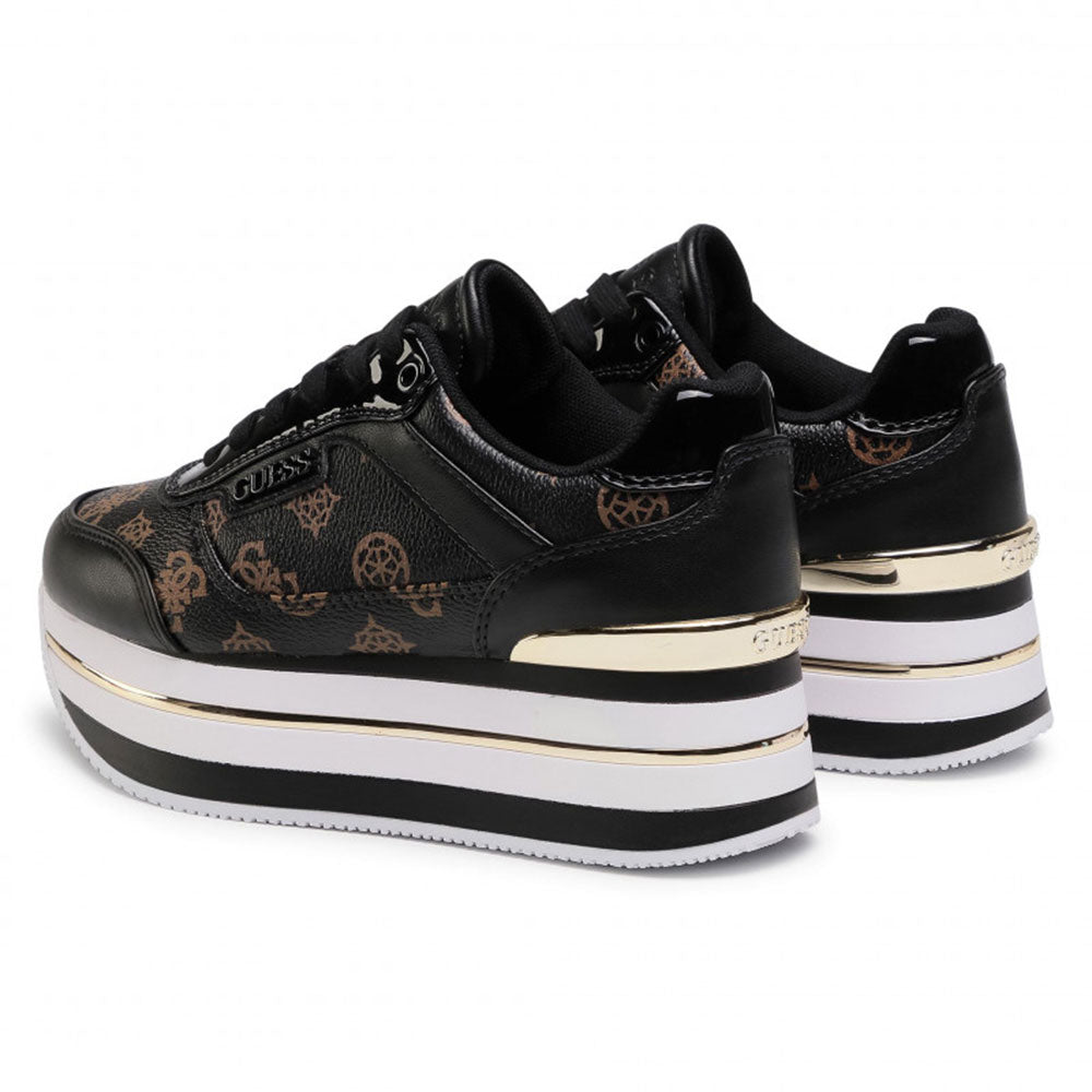 Scarpe Donna GUESS Sneakers Black Brass Linea Hansin