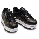 Scarpe Donna GUESS Sneakers Black Brass Linea Hansin