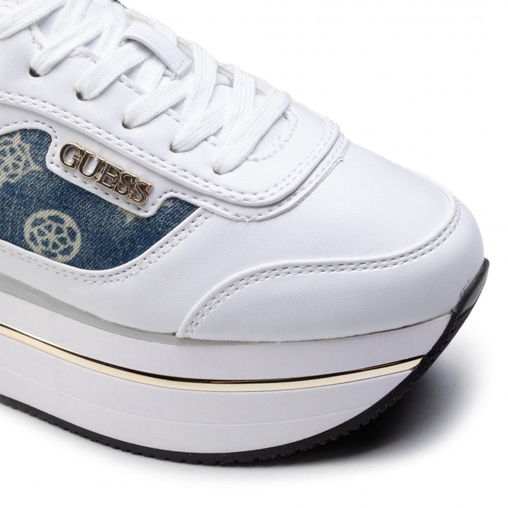 Scarpe Donna GUESS Sneakers Linea Hansin Colore Bianco