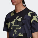 T-Shirt ADIDAS linea Graphics Camo colore Shadow Navy