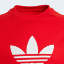 Felpa ADIDAS linea Adicolor Trefoil Crew colore Vivid Red