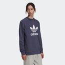 ADIDAS Sweatshirt Adicolor Trefoil Crew Linie in Shadow Navy