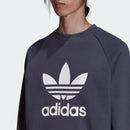 ADIDAS Sweatshirt Adicolor Trefoil Crew Linie in Shadow Navy