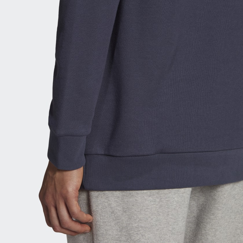 ADIDAS Sweatshirt Adicolor Trefoil Crew Linie in Shadow Navy