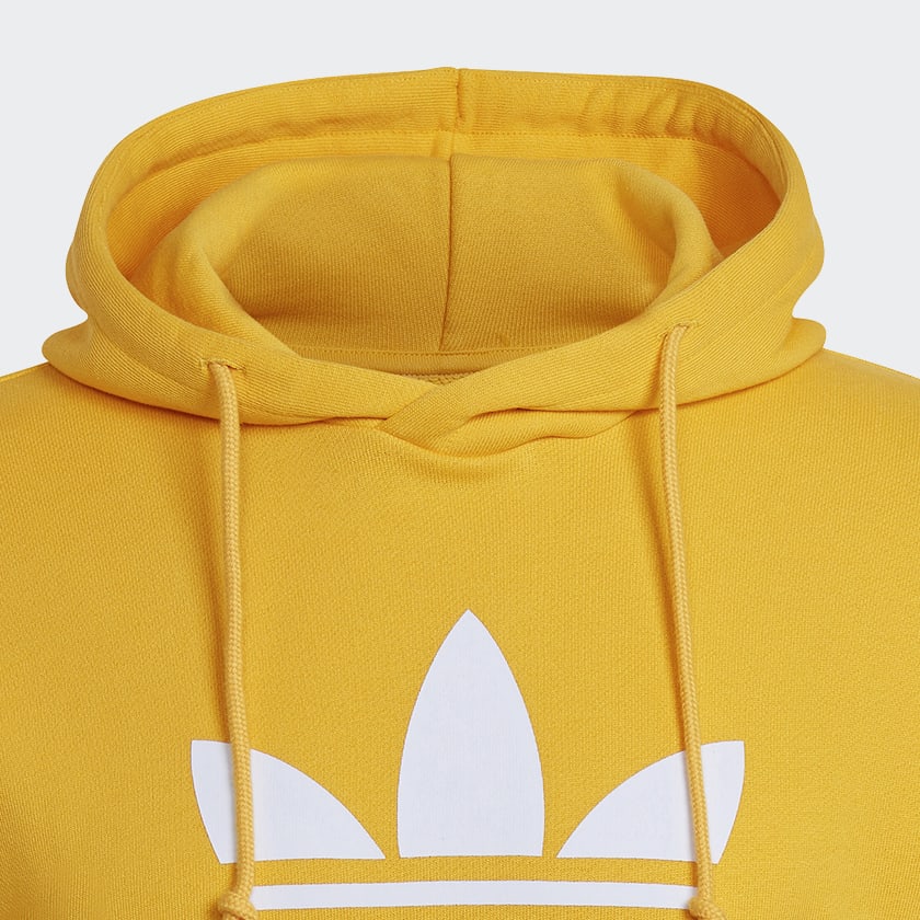 ADIDAS Hoodie Adicolor Classics Trefoil Linie Farbe Active Gold