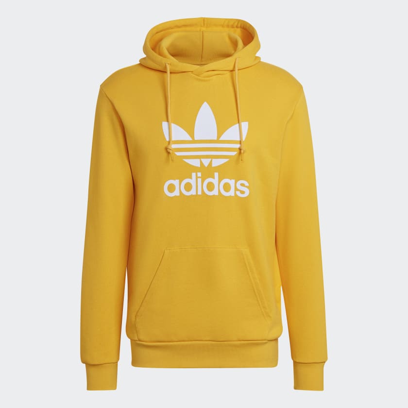 ADIDAS Hoodie Adicolor Classics Trefoil Linie Farbe Active Gold