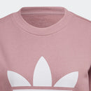 Felpa Donna ADIDAS linea Adicolor Trefoil Crew color Magic Mauve