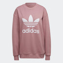 ADIDAS Damen-Sweatshirt Adicolor Trefoil Crew-Linie in Magic Mauve