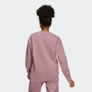 ADIDAS Damen-Sweatshirt Adicolor Trefoil Crew-Linie in Magic Mauve