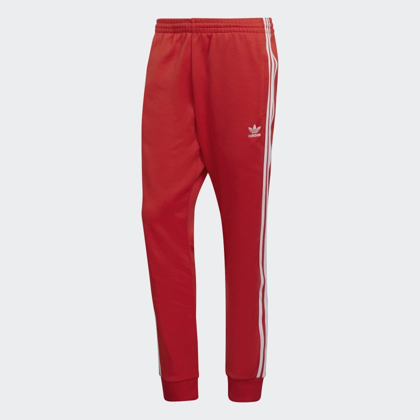 Pantaloni adidas rossi uomo online