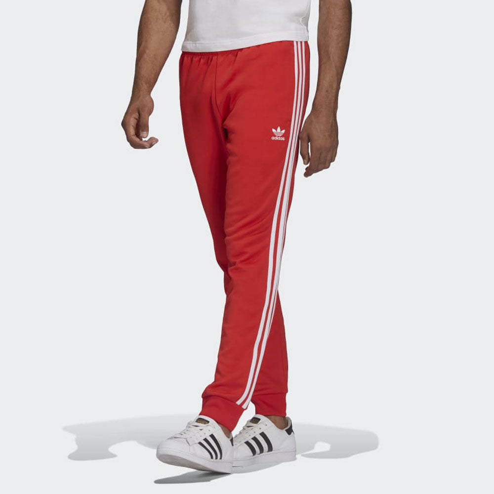 Pantalone Uomo ADIDAS linea Adicolor Classics Primeblue SST colore Vivid Red