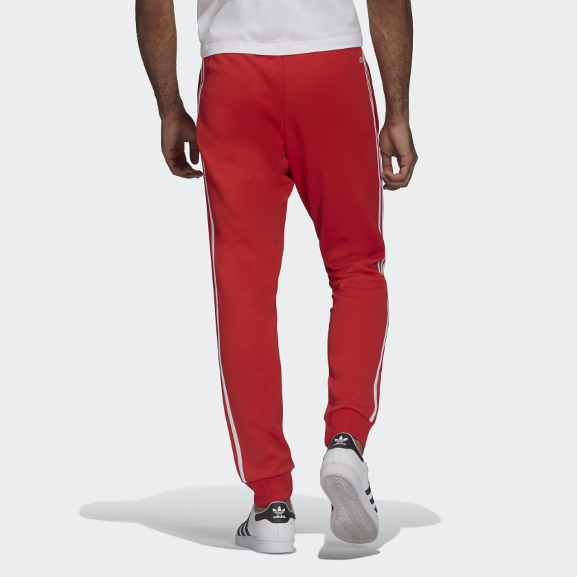 ADIDAS Herrenhose Adicolor Classics Primeblue SST Linie Farbe Vivid Red
