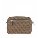 GUESS Damen Umhängetasche Meridian Line Farbe Latte Logo