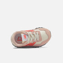 Scarpe Bambino NEW BALANCE Sneakers 237 in Pelle colore Oyster Pink