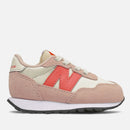 Scarpe Bambino NEW BALANCE Sneakers 237 in Pelle colore Oyster Pink