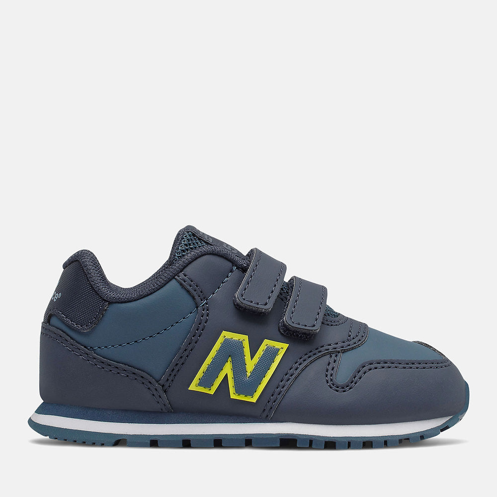 Scarpe Bambino NEW BALANCE Sneakers 500 in Pelle colore Natural Indigo