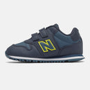 Scarpe Bambino NEW BALANCE Sneakers 500 in Pelle colore Natural Indigo