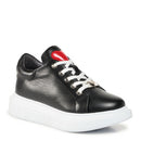 Scarpe Donna LOVE MOSCHINO Sneakers in Pelle Nero