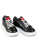 Scarpe Donna LOVE MOSCHINO Sneakers in Pelle Nero