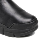 Scarpe Donna LOVE Moschino Stivaletti Chelsea in Pelle Nera