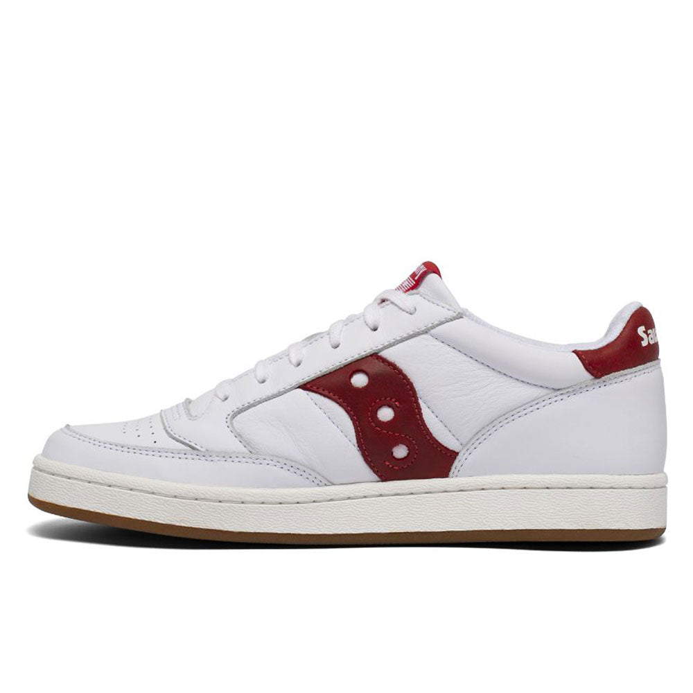 Scarpe Uomo Saucony Sneakers Jazz Court White - Red