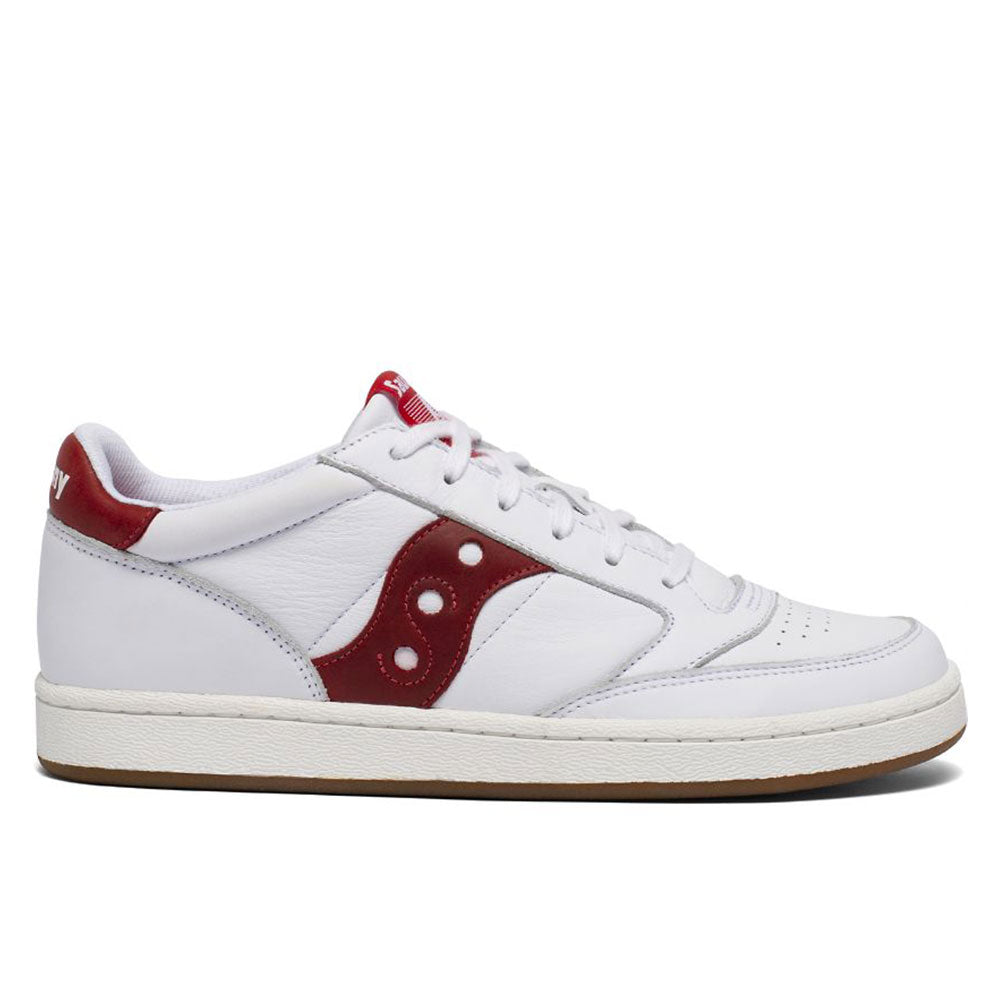 Scarpe Uomo Saucony Sneakers Jazz Court White - Red