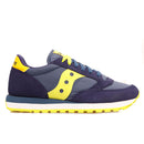 Scarpe Uomo Saucony Sneakers Jazz Original Navy Blue - Giallo