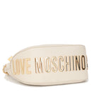 Hobo Bag Small LOVE MOSCHINO linea Giant Logo color Avorio