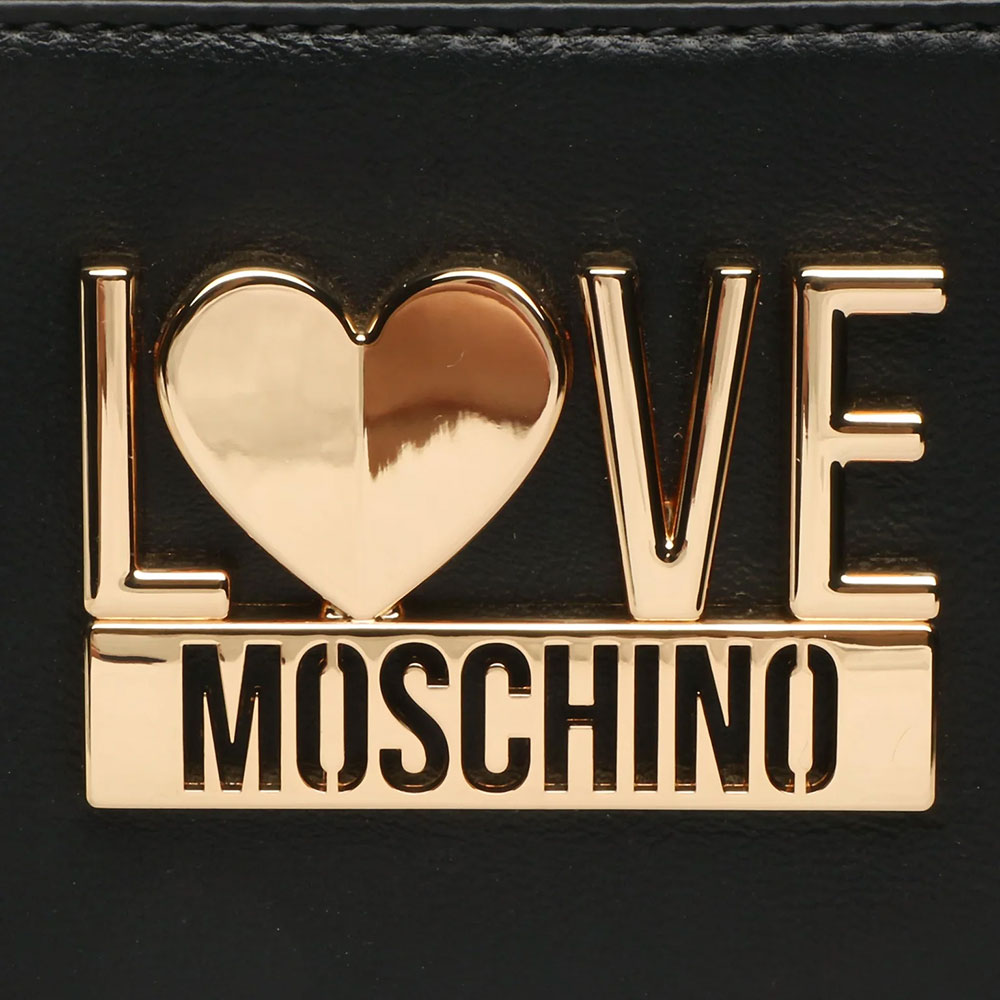 LOVE MOSCHINO Damen Umhängetasche Wanderlust Linie, Schwarz