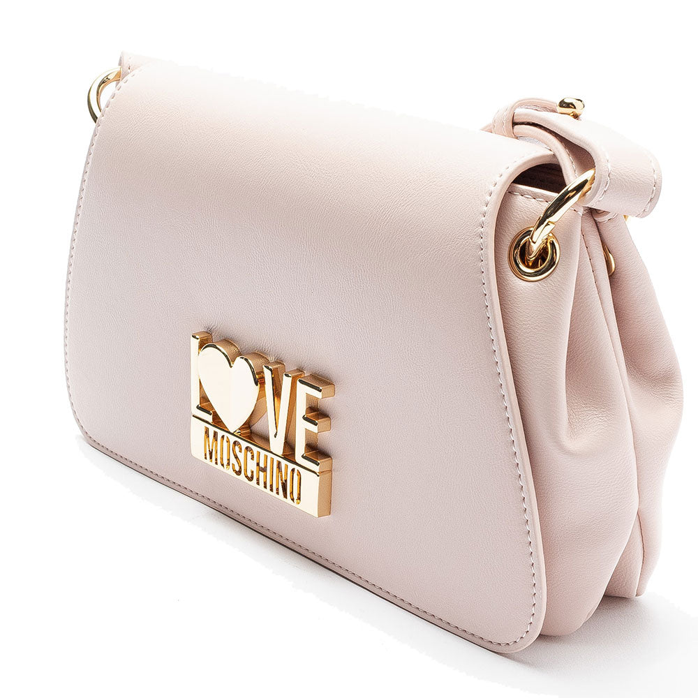 Borsa Donna a Spalla LOVE MOSCHINO linea Wanderlust color Cipria JC4027