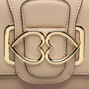 LOVE MOSCHINO Damen Umhängetasche Love Bridge Nude Linie