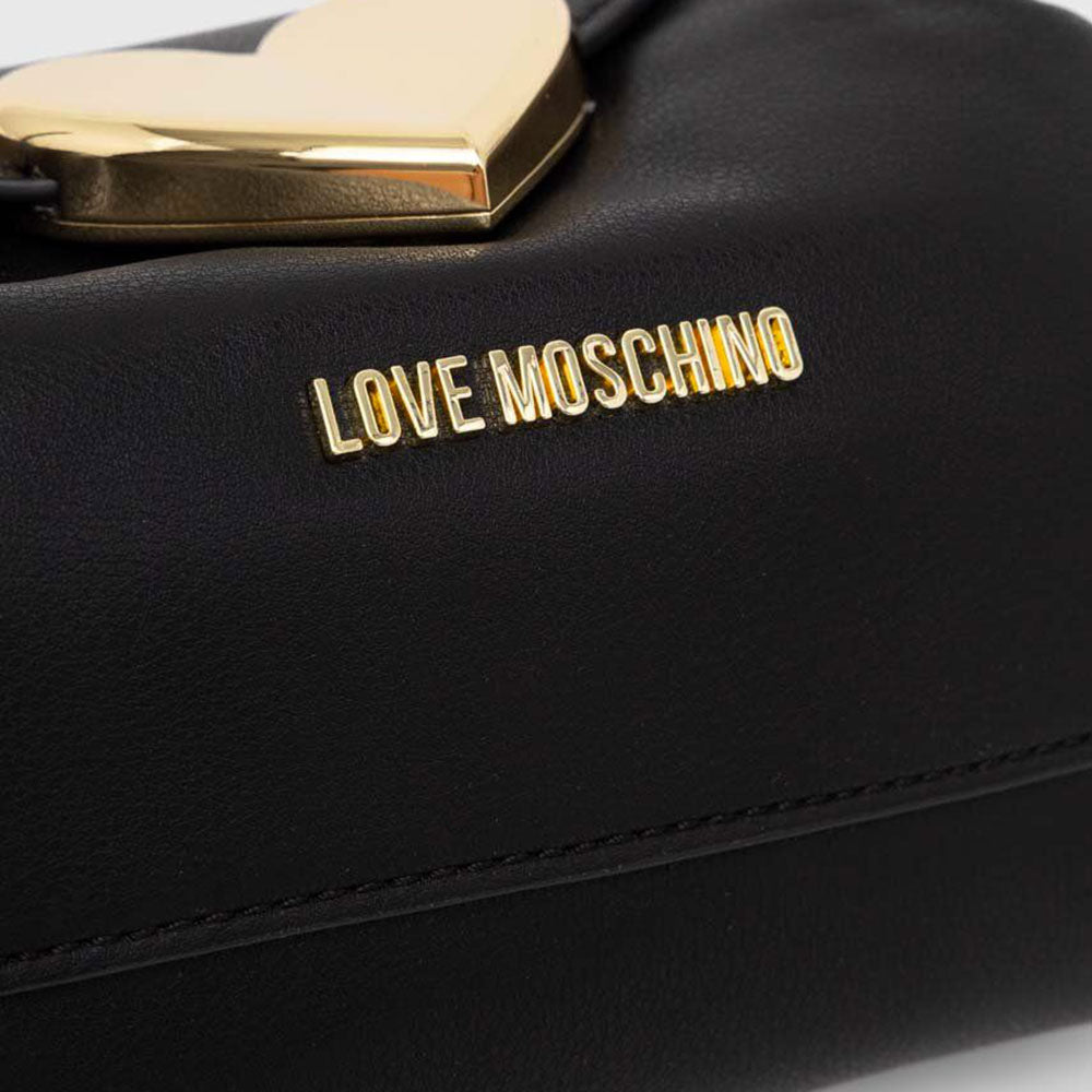 Borsa Donna a Tracolla LOVE MOSCHINO linea Gracious Eco-Friendly Nera