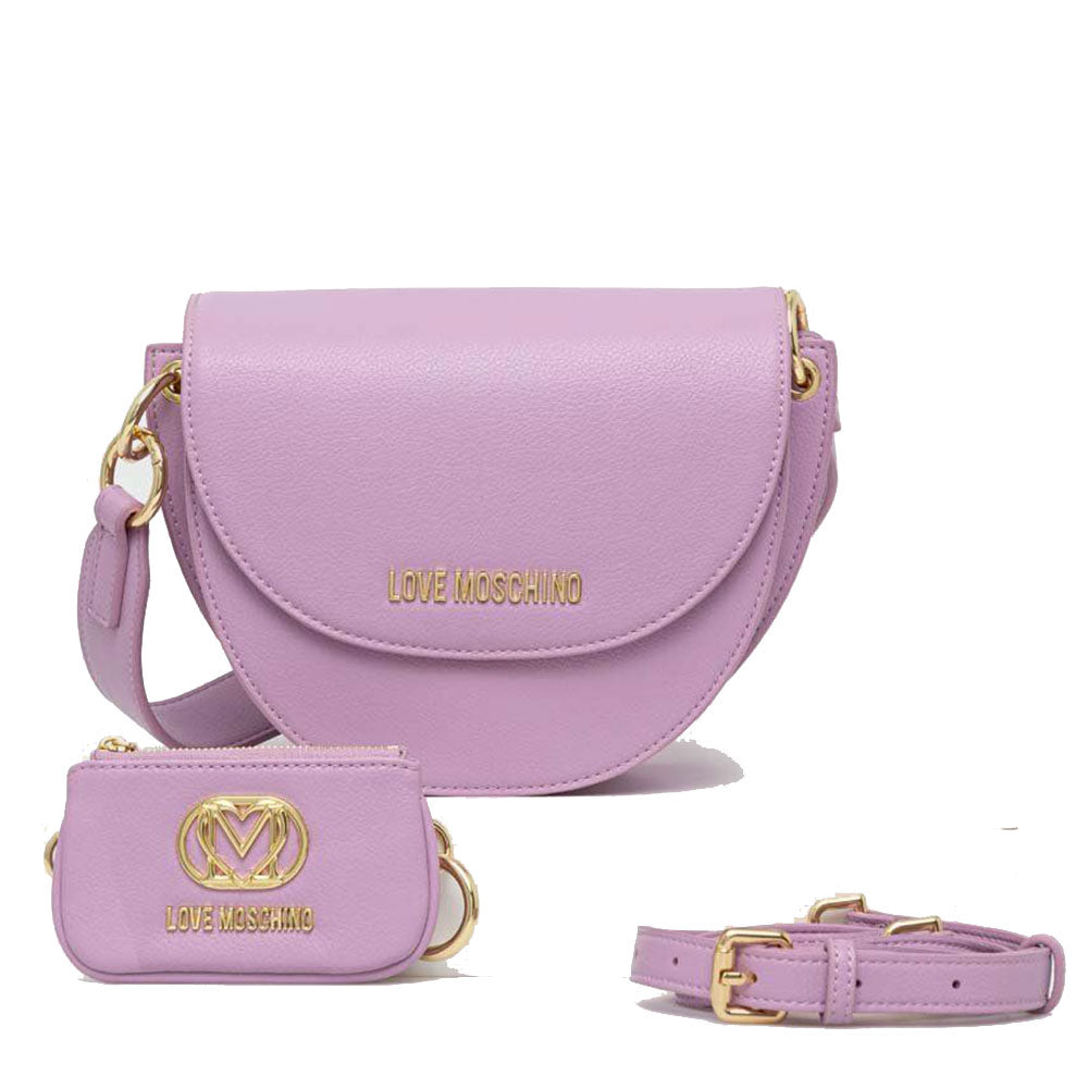 Damen Schulter- und Umhängetasche LOVE MOSCHINO Flieder JC4087