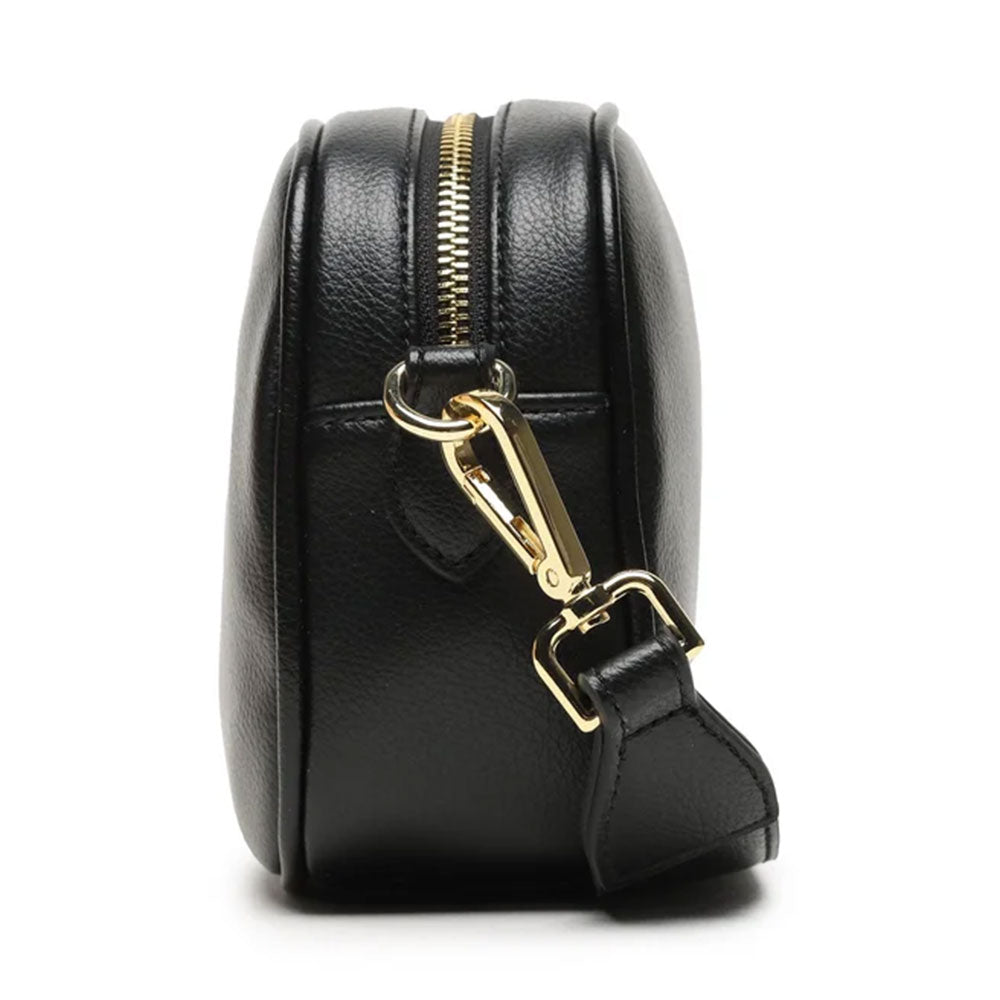 Damen-Umhängetasche mit Mini-Clutch LOVE MOSCHINO Schwarze Farbe JC4090