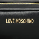 Damen-Umhängetasche mit Mini-Clutch LOVE MOSCHINO Schwarze Farbe JC4090