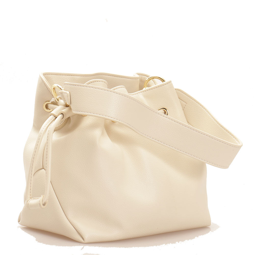 Borsa Donna Secchiello con Mini Pochette LOVE MOSCHINO color Avorio JC4091