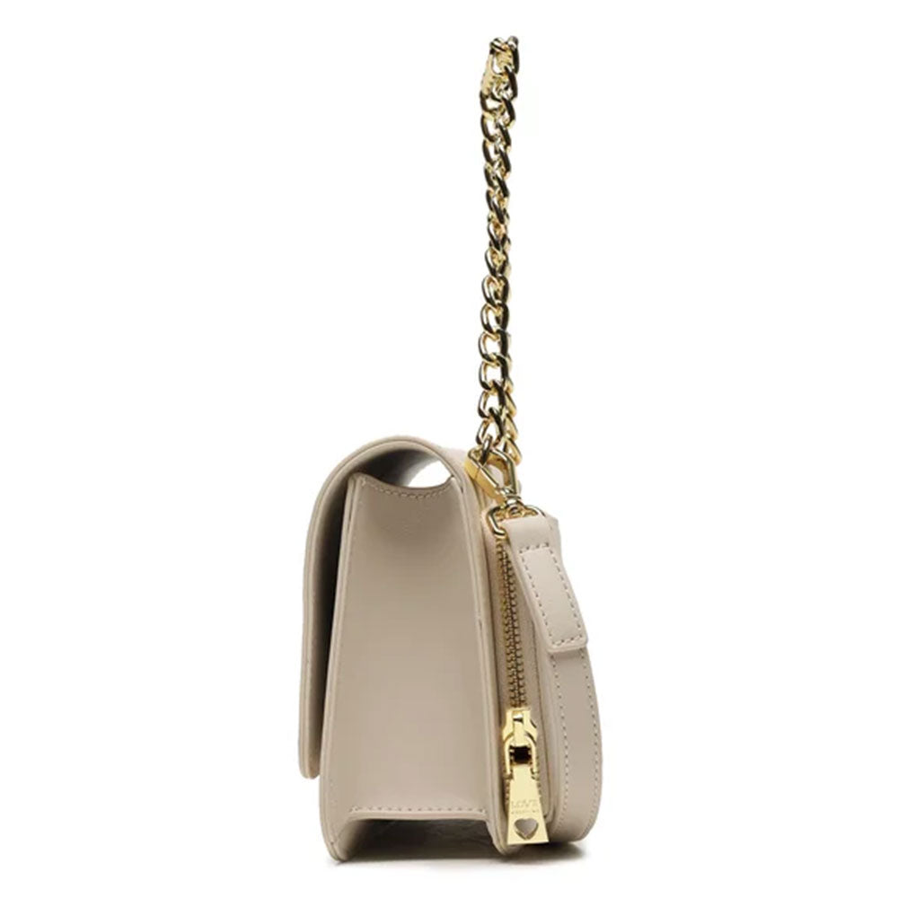 LOVE MOSCHINO Kleine Damenhandtasche in der Farbe Elfenbein JC4110