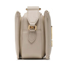 Borsa Donna a Tracolla LOVE MOSCHINO linea Gold Metal Logo color Avorio JC4111