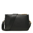 Borsa Donna a Tracolla LOVE MOSCHINO linea Gold Metal Logo colore Nero JC4111