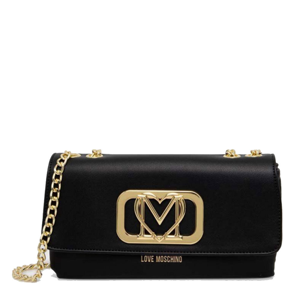 LOVE MOSCHINO Damen Umhängetasche Schwarz JC4111